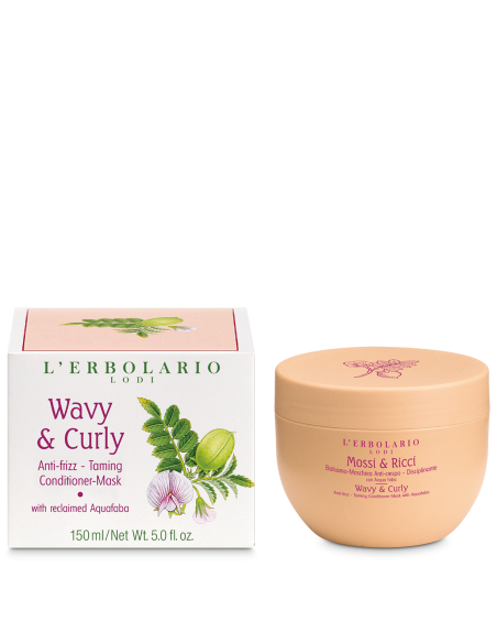 Maske-Spülung für welliges und lockiges Haar