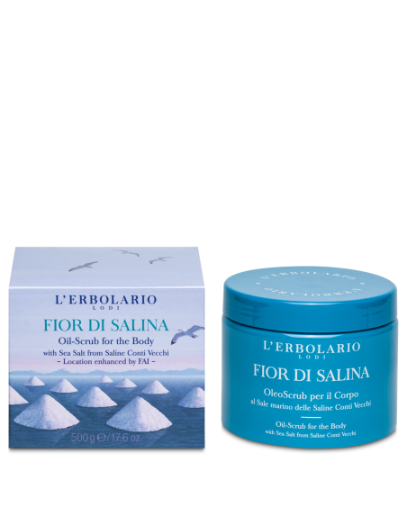 Gommage à l'huile pour le corps Fior di Salina