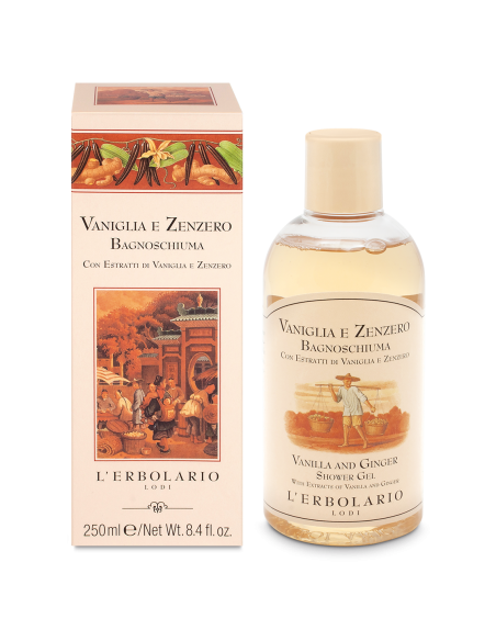 Duschgel Vanille und Ingwer
