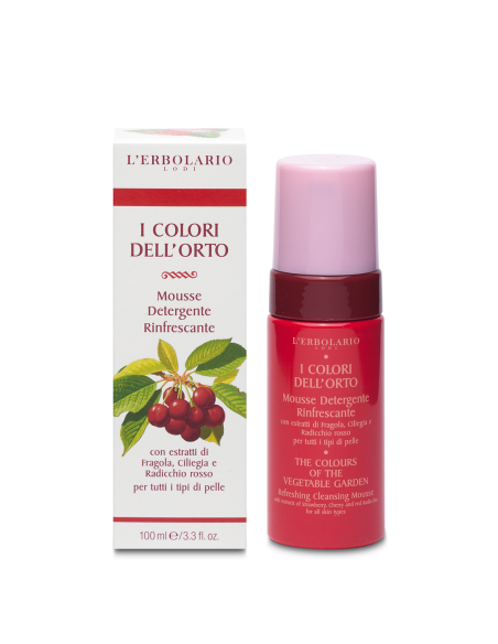 Farben des Gemüsegartens Erfrischender Reinigungsschaum