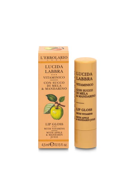 Lippenbalsam mit Apfel- und Mandarinensaft