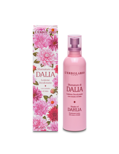 Dahlia Deodorant Spray Lotion.